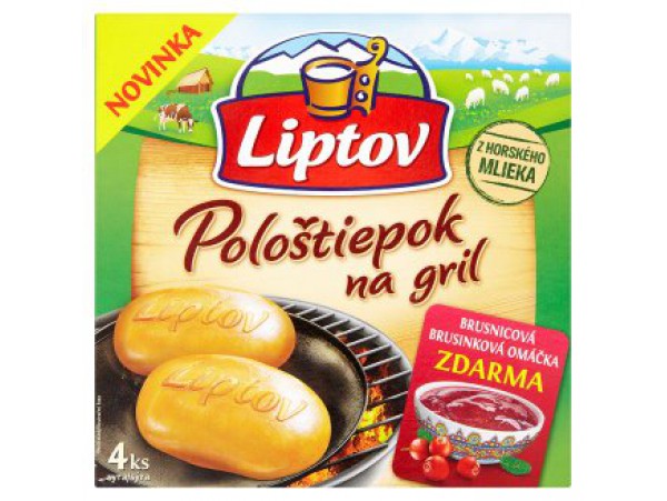 Liptov Сыр Pološtiepok на гриле с клюквенным соусом 290 г